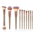 Double Ended Makeup Brush Set 15 10 7pcs